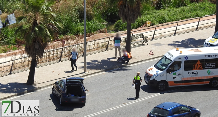 Herida tras estrellarse contra una palmera de circunvalación