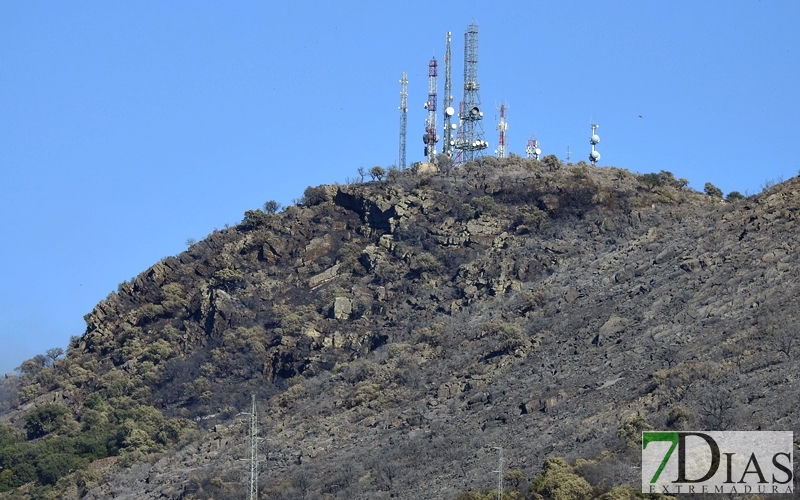 Imágenes del día después en la sierra de San Serván