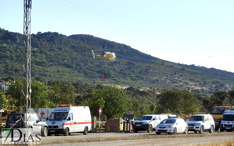 Imágenes del día después en la sierra de San Serván