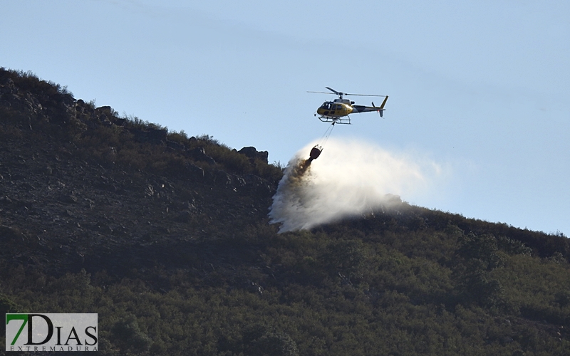 Imágenes del día después en la sierra de San Serván