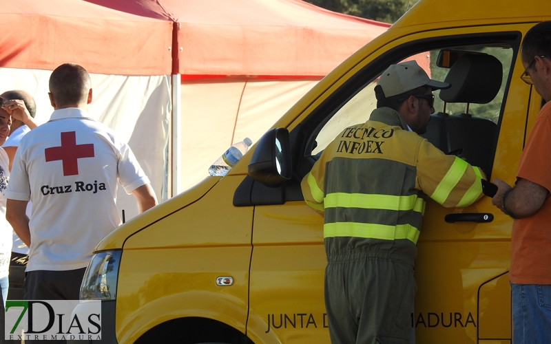 Imágenes del día después en la sierra de San Serván