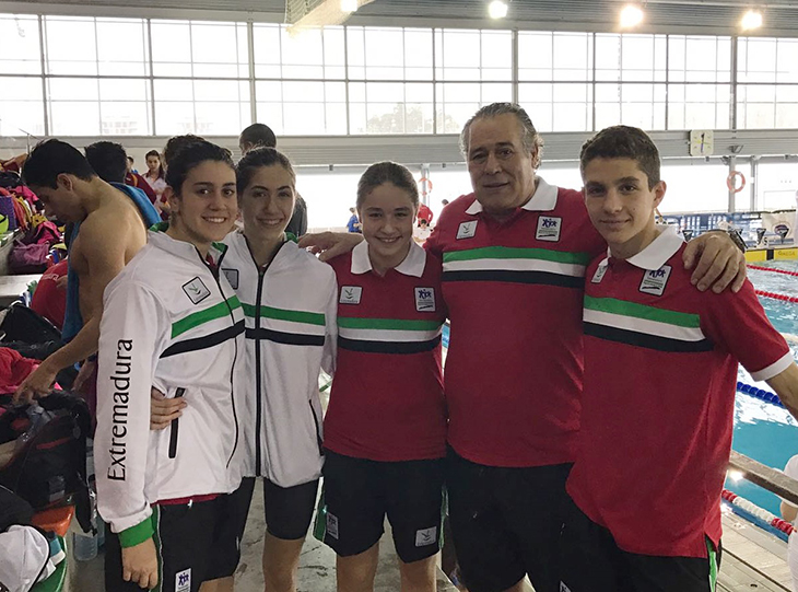 Habrá 8 extremeños en el Campeonato de España alevín de natación