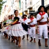 Imágenes del desfile del tradicional desfile del Festival Folclórico