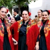 Imágenes del desfile del tradicional desfile del Festival Folclórico