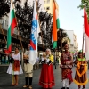 Imágenes del desfile del tradicional desfile del Festival Folclórico