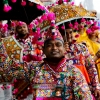 Imágenes del desfile del tradicional desfile del Festival Folclórico