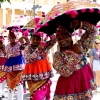 Imágenes del desfile del tradicional desfile del Festival Folclórico