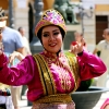 Imágenes del desfile del tradicional desfile del Festival Folclórico