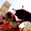 Imágenes del desfile del tradicional desfile del Festival Folclórico