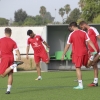 Imágenes del 1º entrenamiento del CD Badajoz de la temporada