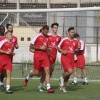 Imágenes del 1º entrenamiento del CD Badajoz de la temporada