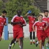 Imágenes del 1º entrenamiento del CD Badajoz de la temporada