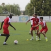 Imágenes del 1º entrenamiento del CD Badajoz de la temporada