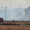 Arde parte de una finca entre Gévora y Sagrajas