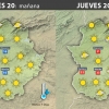 Previsión meteorológica en Extremadura. Días 19, 20 y 21 de julio