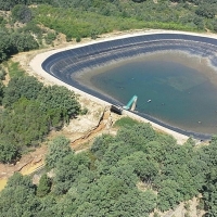 La fisura en la balsa de Valverde fue detectada en abril