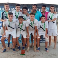 Flecha Negra y Playa Cáceres campeones de Extremadura de Fútbol Playa