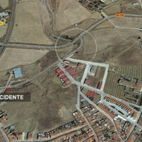 Tres jóvenes heridos en un accidente en Cabeza del Buey (Badajoz)