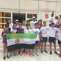 La extremeña Paula Delgado doble subcampeona de España de natación
