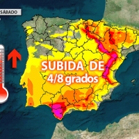 El calor volverá a ganar terreno este fin de semana