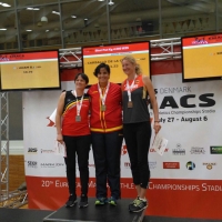 La extremeña Marta Carballo campeona de Europa de lanzamiento de peso