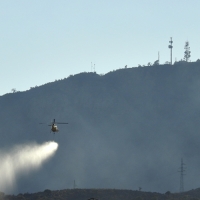 Imágenes del día después en la sierra de San Serván