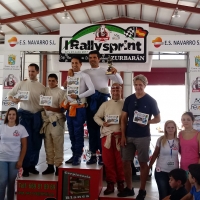 Casimiro y Ortiz ganan el I Rallysprint de Zurbarán