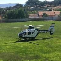 Un helicóptero llega a La Codosera para atrapar al huido