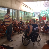 El Mideba continúa transmitiendo sus valores por los centros escolares