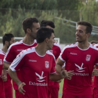 Imágenes del 1º entrenamiento del CD Badajoz