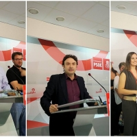 Los candidatos a dirigir el PSOE extremeño entregan sus avales