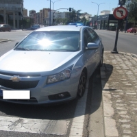 Le retiran el carnet tras sufrir un accidente en Badajoz