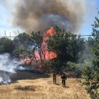 La N-432 continúa sufriendo incendios