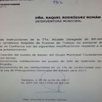 Presupuestos: Timón exige ampliar los cargos de confianza