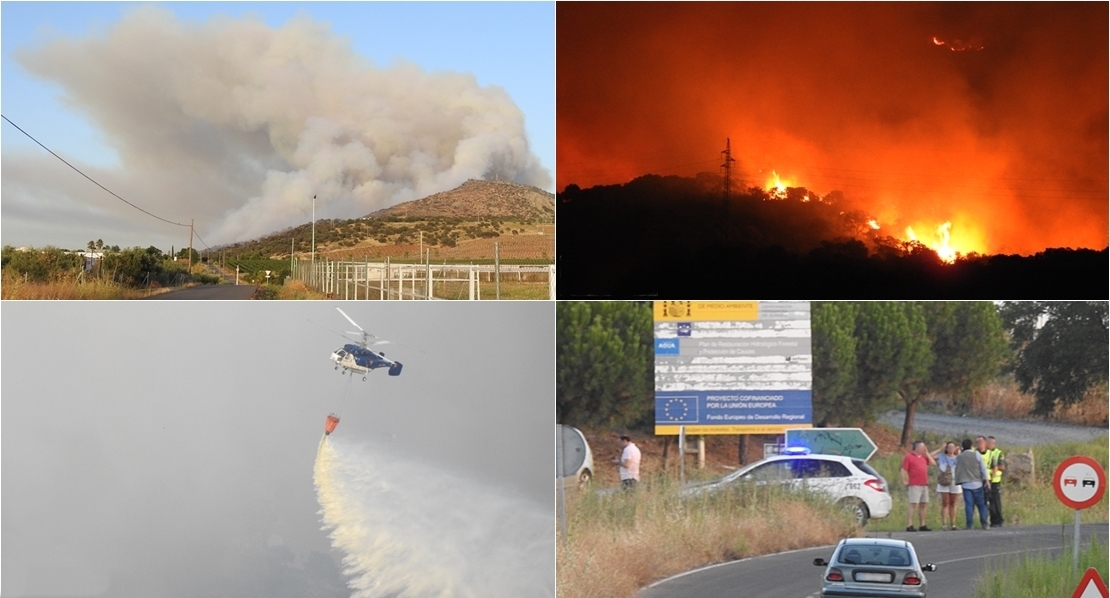 500 hectáreas arrasadas en la sierra de Arroyo de San Serván