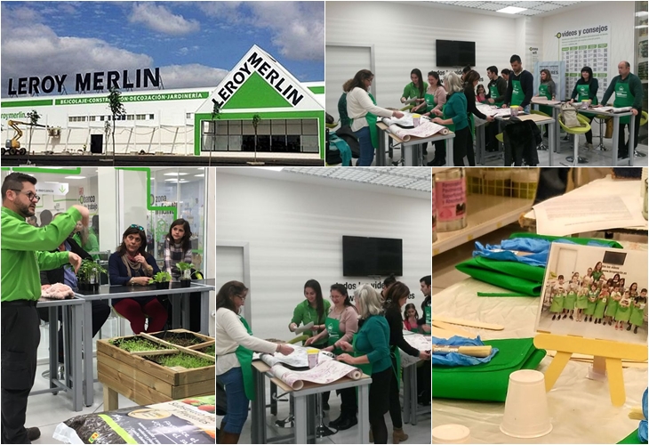 Leroy Merlín finaliza su aniversario con una noche de talleres gratuitos