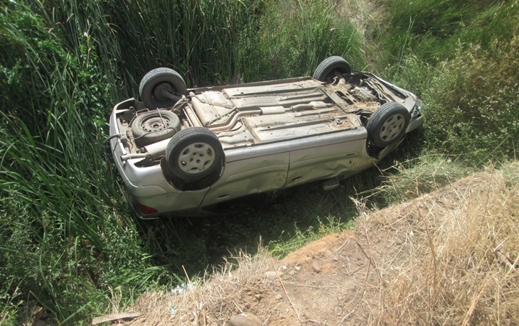 El alcohol está detrás de un accidente y vuelco en Badajoz