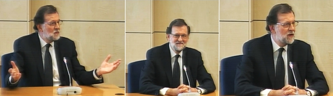 Rajoy niega conocer la financiación ilegal del PP