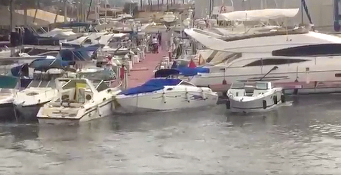 Un ‘meteotsunami’ afectó a las costas de Alicante este domingo, ¿qué son?