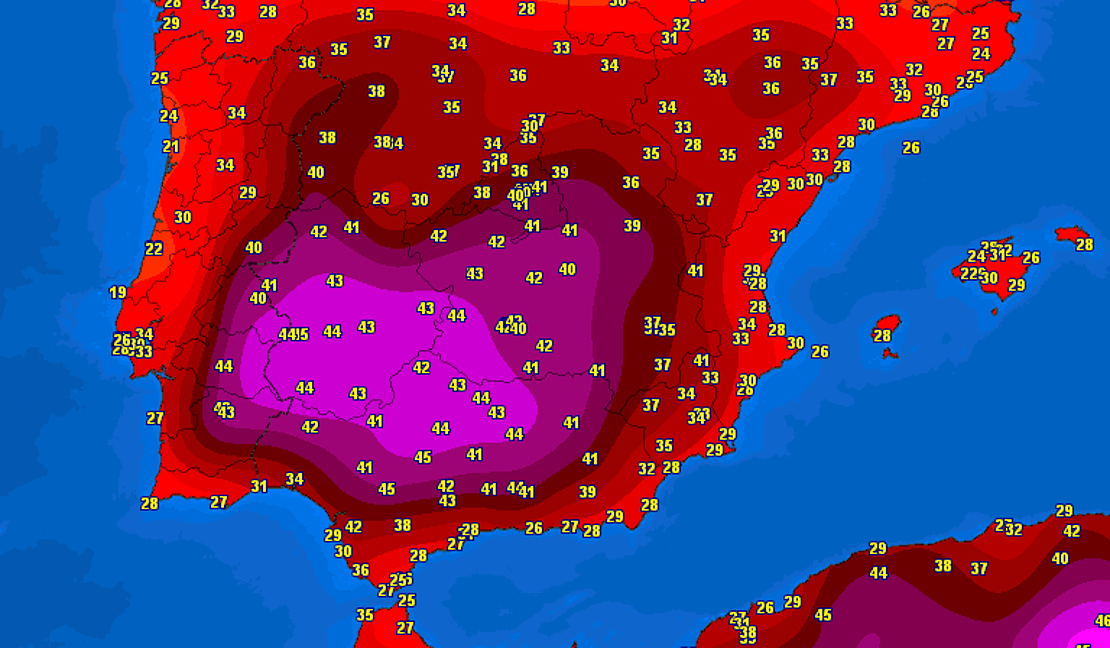 Caen varios récords absolutos de calor en Extremadura