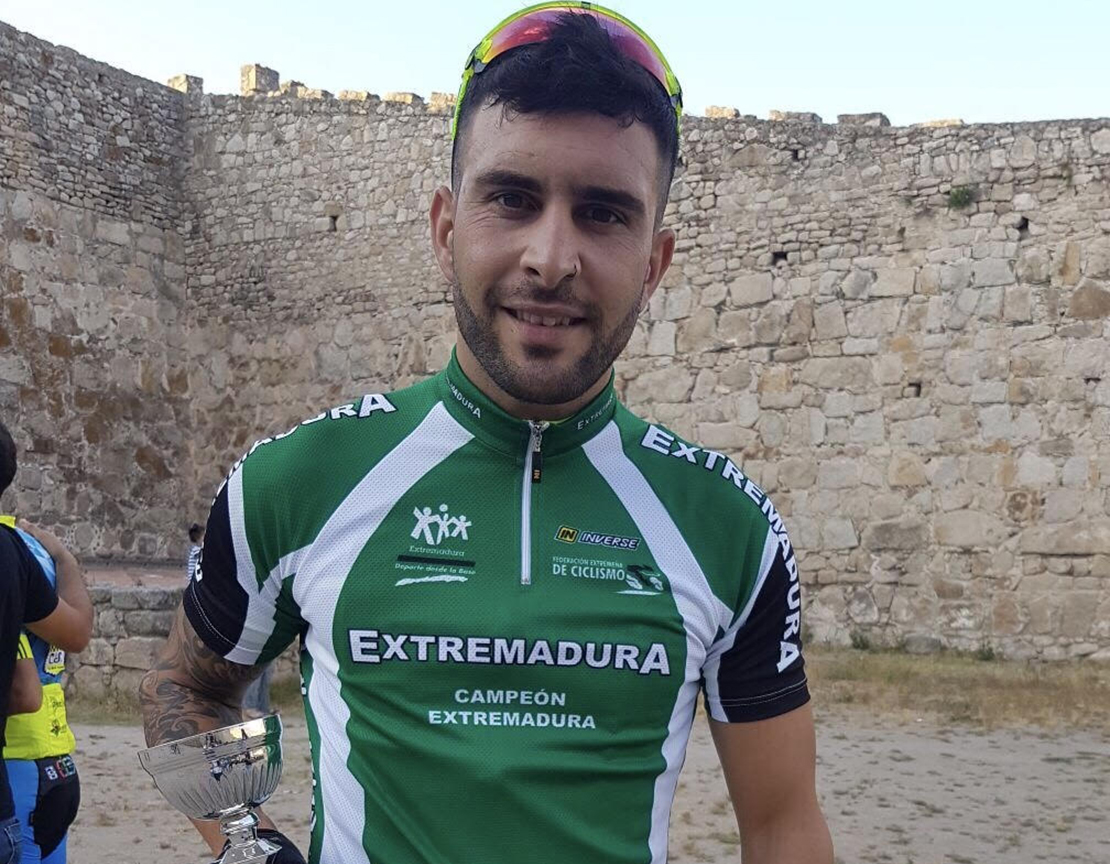 Rubén Tanco se proclama doble campeón de Extremadura de ciclismo adaptado