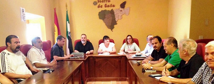 Entregan el Plan Territorial de Sierra de Gata a la Mancomunidad de la zona