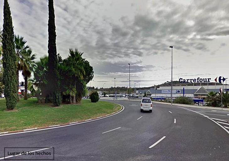 Una anciana de 81 años atropellada en Badajoz