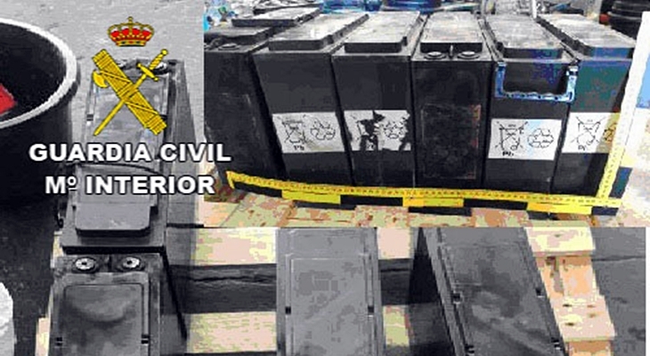 Detienen al autor de 10 robos en estaciones de red de telefonía en la región