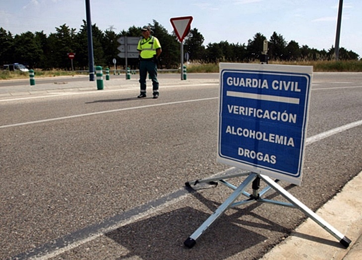 Los controles de alcohol y drogas se intensifican en el puente de agosto