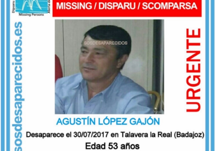 Aparece muerto el hombre desaparecido en Talavera la real (Badajoz)