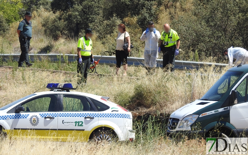 Imágenes del hallazgo del hombre desaparecido en Talavera la Real