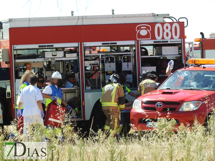 Una mujer fallece en un accidente de tráfico en Alvarado (Badajoz)