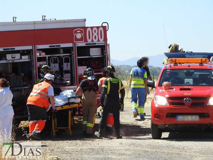 Una mujer fallece en un accidente de tráfico en Alvarado (Badajoz)
