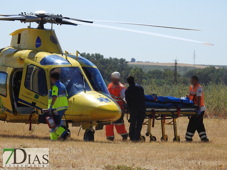 Una mujer fallece en un accidente de tráfico en Alvarado (Badajoz)